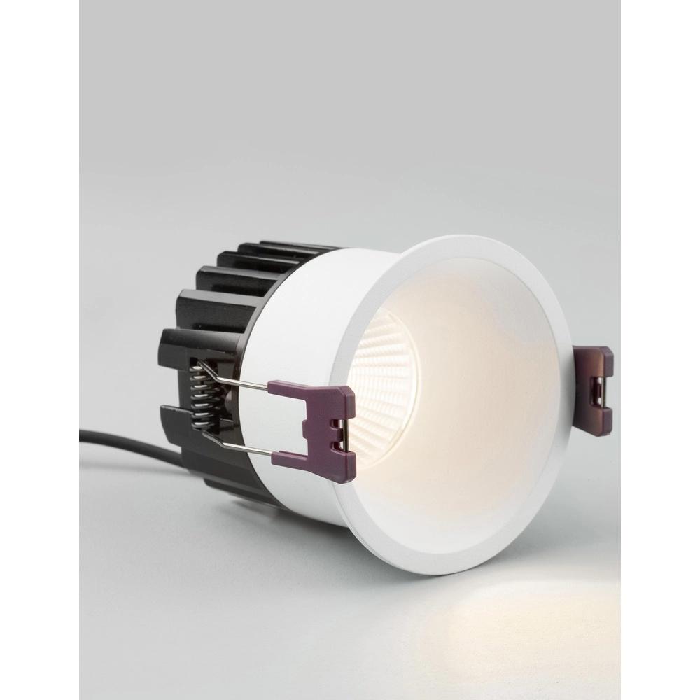Witte inbouwspot Blade Ø 7,8cm