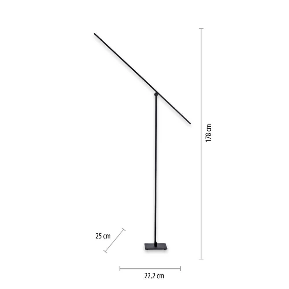 Led vloerlamp Pure dimbaar Paul Neuhaus 4012248365595