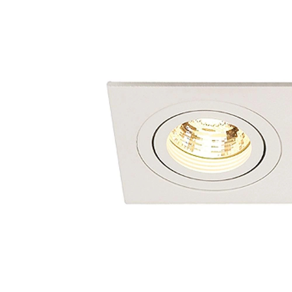 Inbouwspot New Tria GU10 2 Square 17cm wit SLV 4024163137126