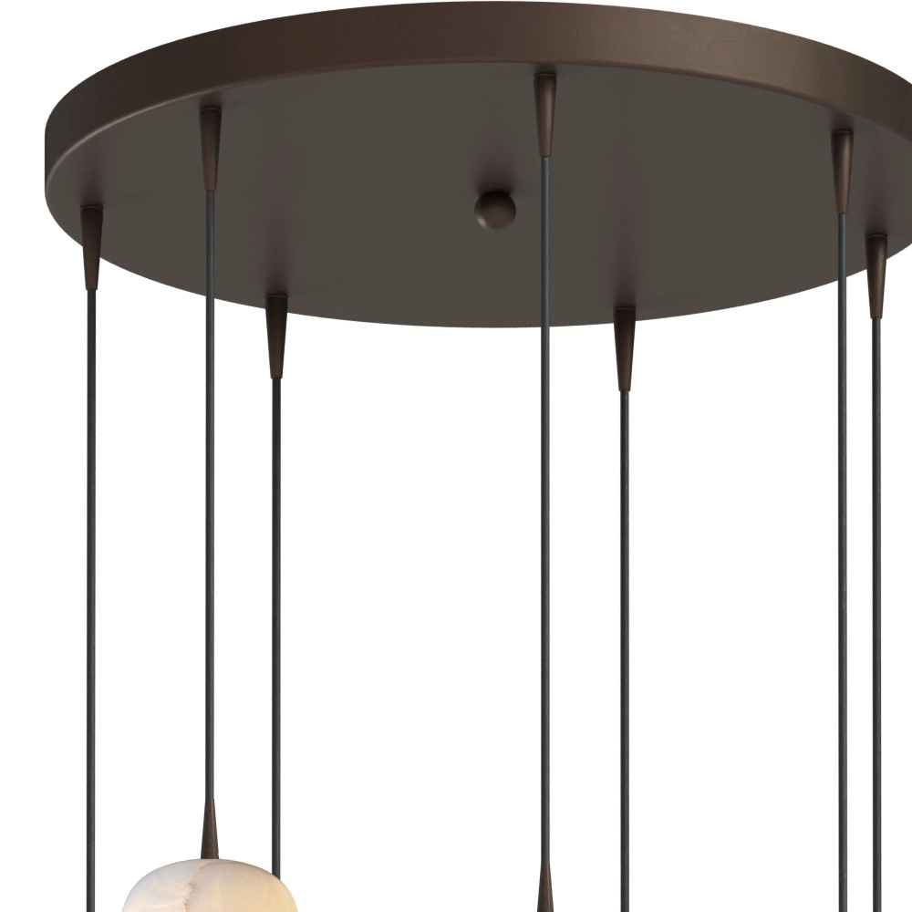 Design hanglamp Alta 7-lichts cacao Masterlight 8718121438290