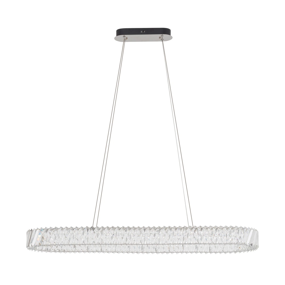 Kroonluchter Luxora Led 120 x 35cm kristal