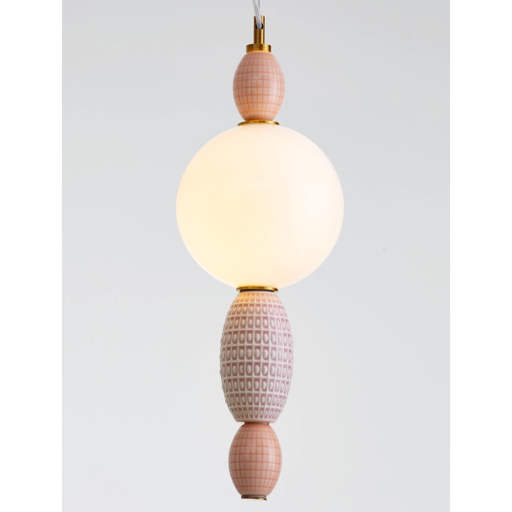 Hanglamp Obrie S gekleurd keramiek