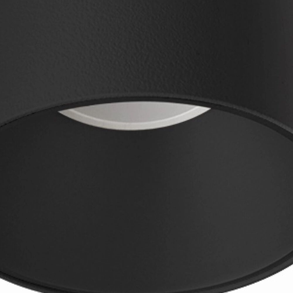 Zwarte opbouwspot Eye 8,9cm Lyora 5903139893091