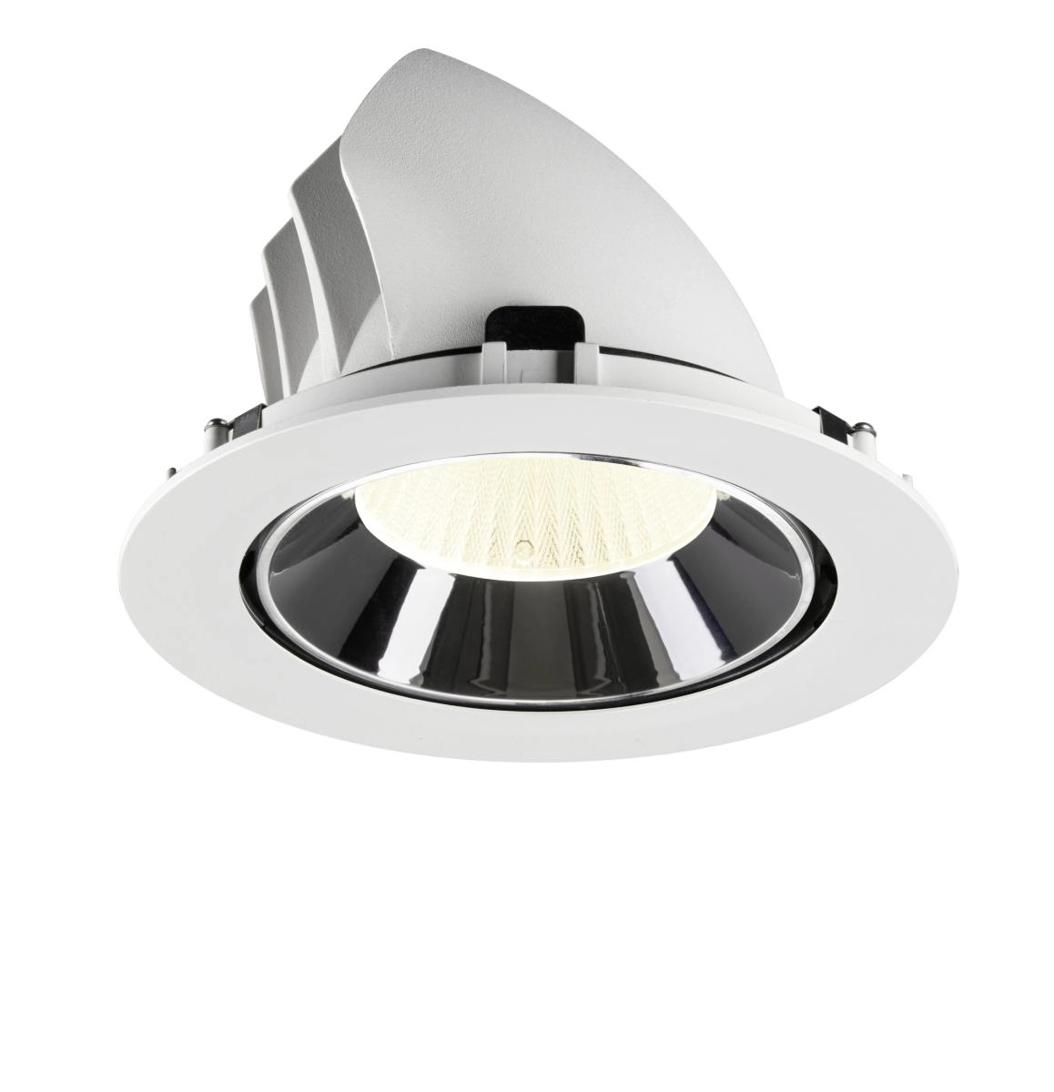 Inbouwspot Numinos Gimble XL wit/chroom 4000K - 40gr SLV 4024163308403