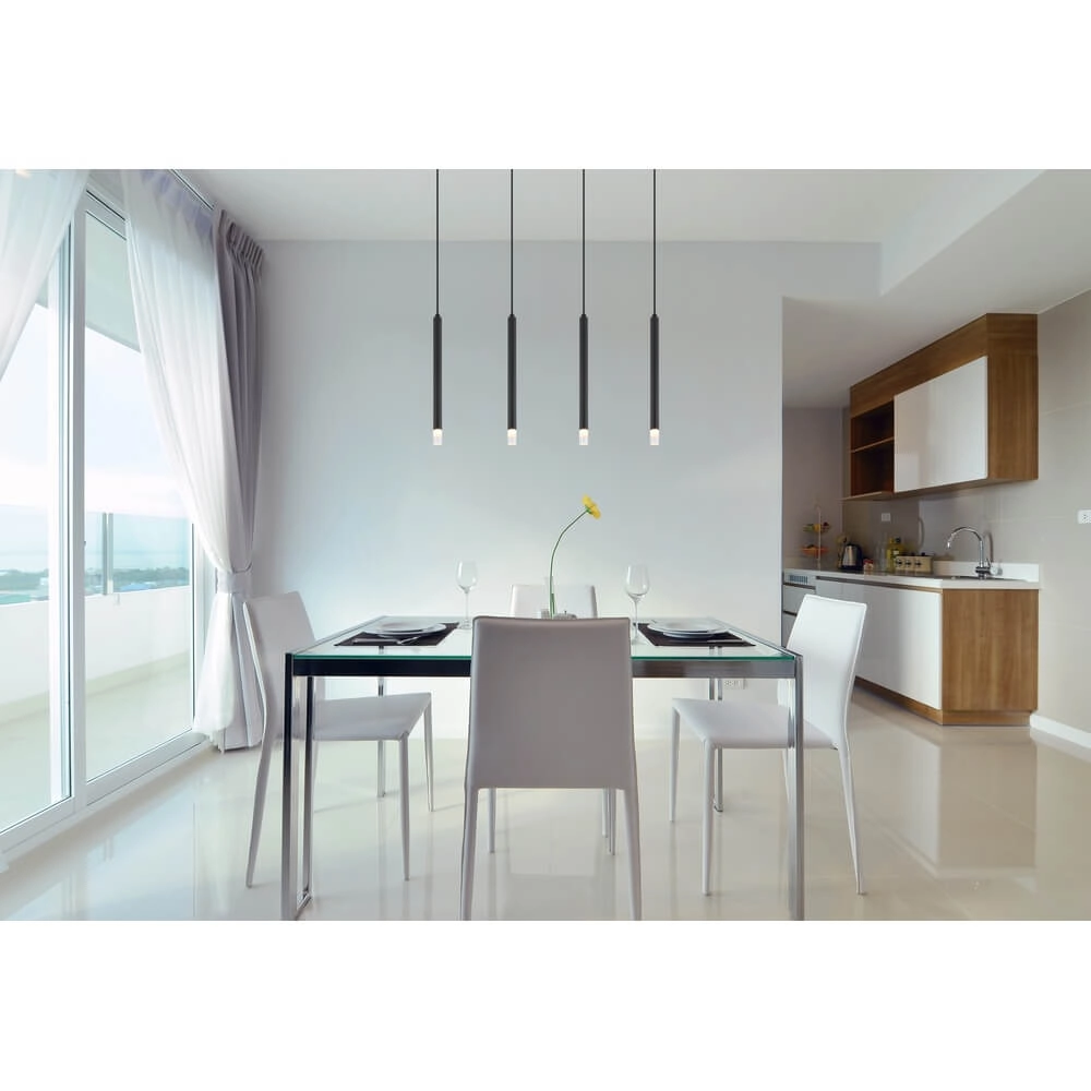 Design hanglamp Ryan 5-lichts zwart Globo 9007371465286