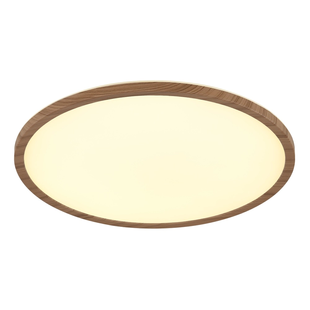 Plafonniere Sapana Ø 42cm hout Globo 9007371454426