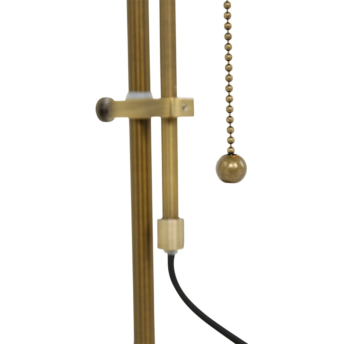 Bankierslamp Ancilla goud met groen Steinhauer 8712746115383