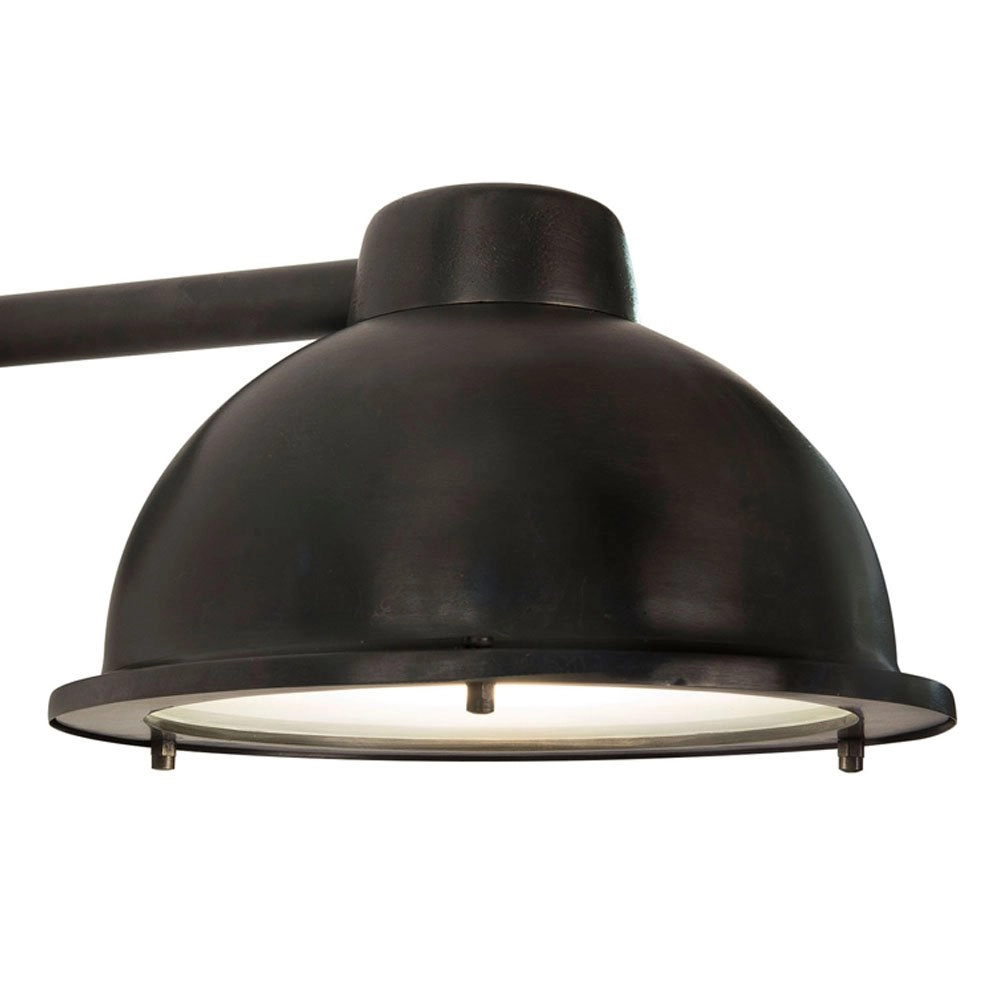 Buitenlamp landelijk Nasso zwartbruin Tierlantijn 8716803510166