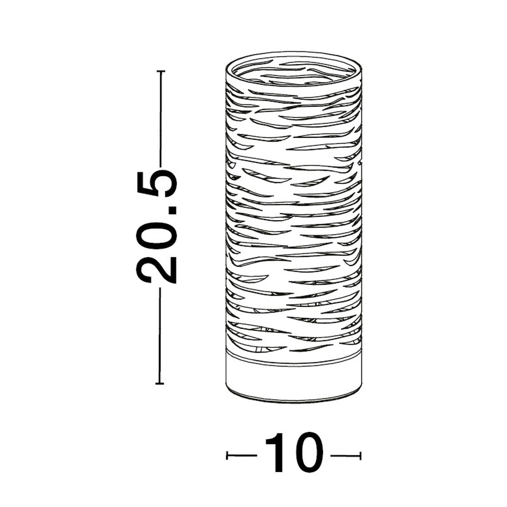 Tafellamp Zane wit Lyora 5212017432421