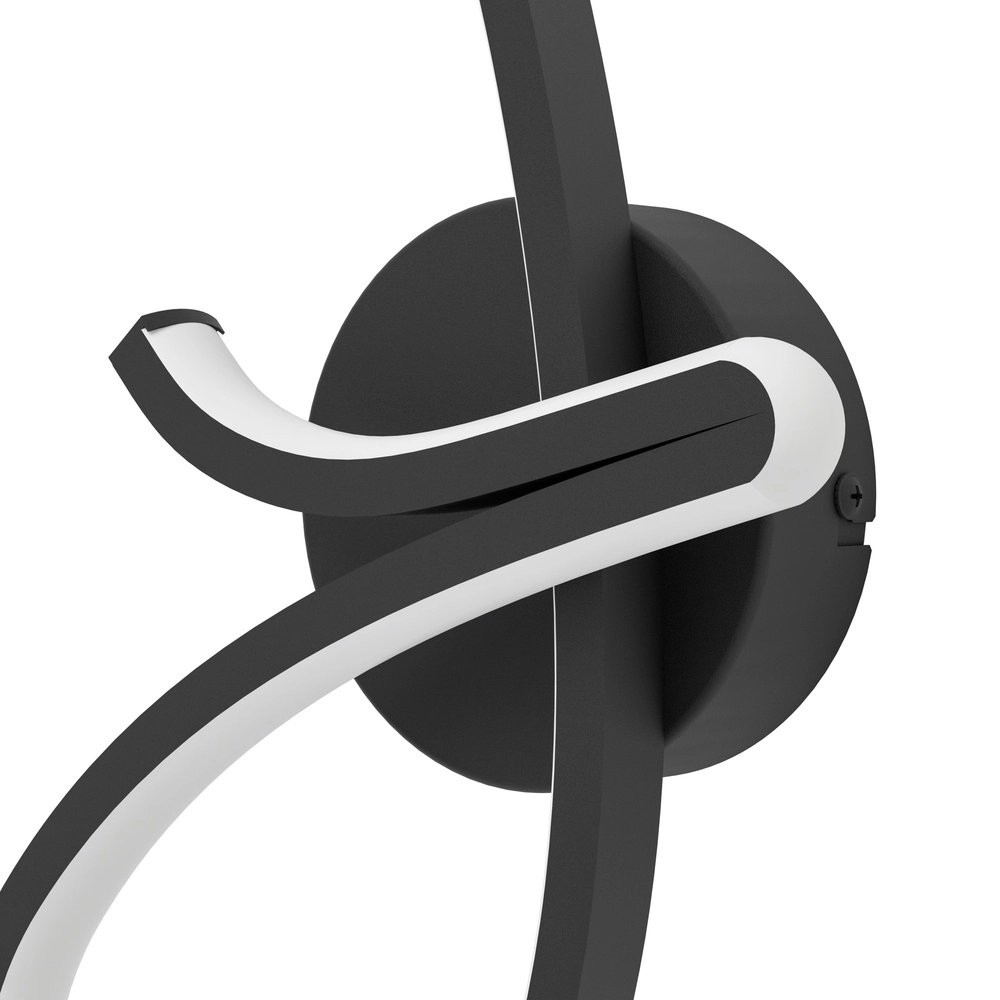 Designvolle led wandlamp Cardoncito zwart Eglo 9008606368136