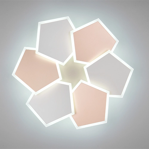 Unieke plafondlamp Zaya S mokka bruin Trio 4017807684995