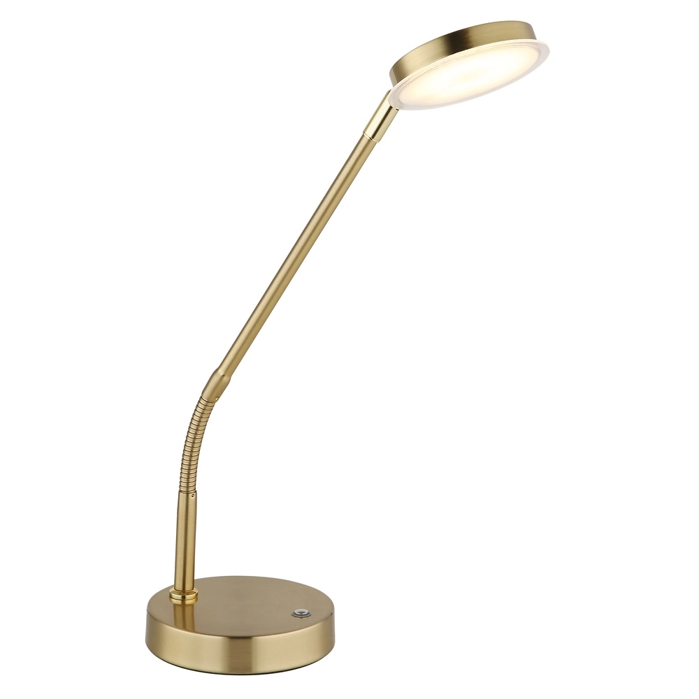Bureaulamp Silvio goud
