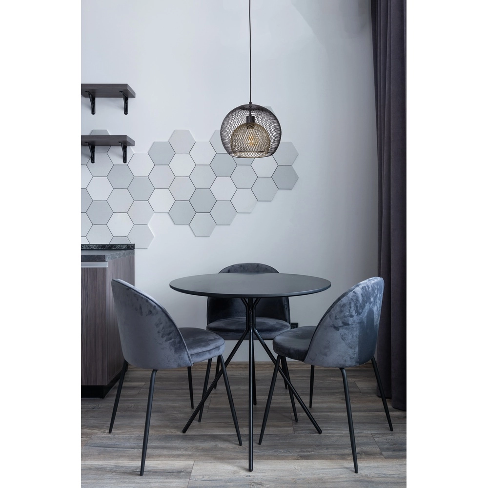 Gaas hanglamp Selina kooi zwart Globo 9007371481637