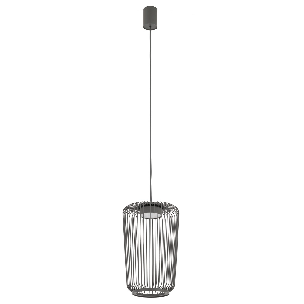 Kooilamp Kenai umbra grijs Ø 20cm Lyora 5903139122245