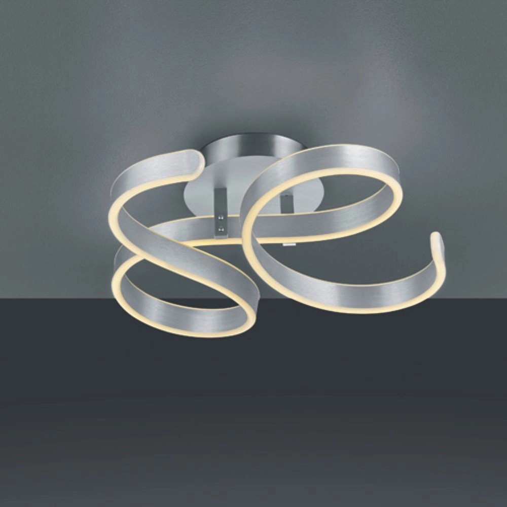 Design plafondlamp Francis Ø 54cm grijs Trio 4017807445329