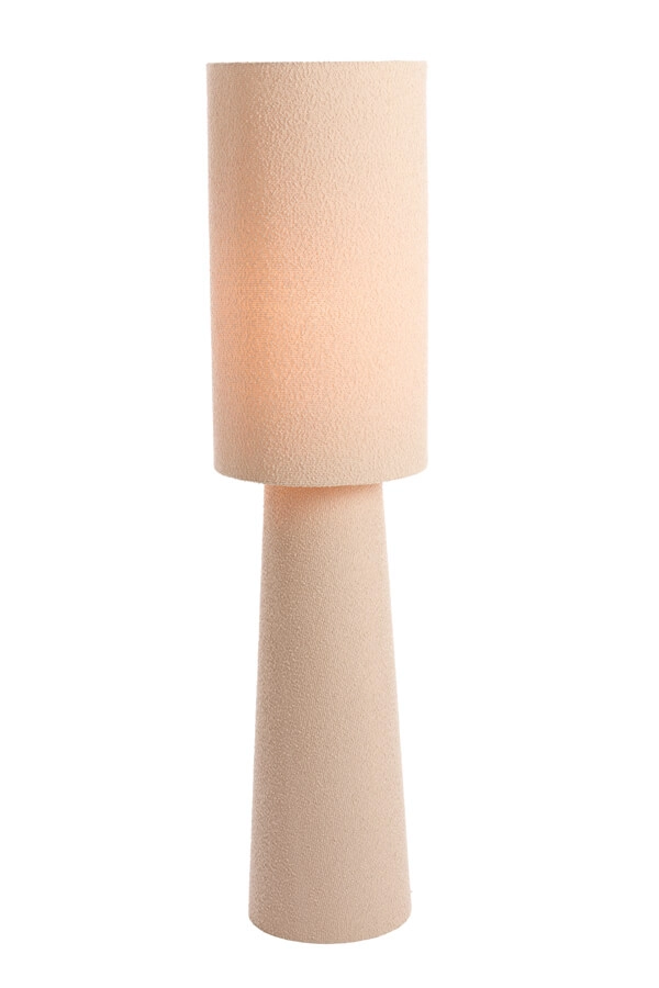 Teddy vloerlamp Micky crème Ø 40cm