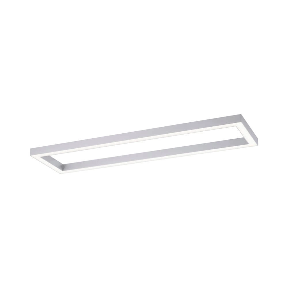 Rechthoekige plafondlamp Pure Lines Square aluminium Rechthoekige plafondlamp Pure Lines Square aluminium