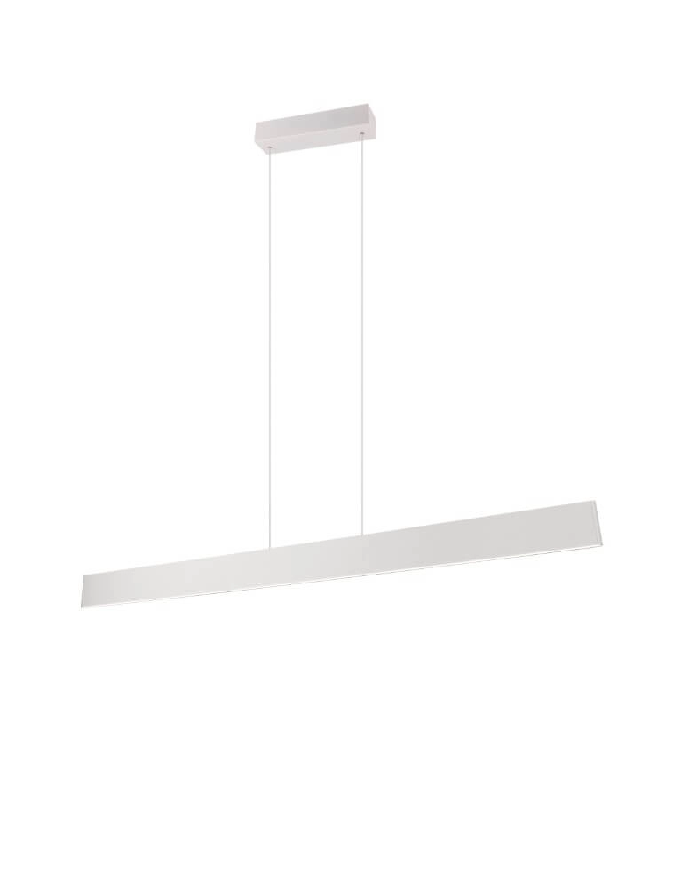 Led kantoor hanglamp Galway 150cm - wit Trio 4017807616682