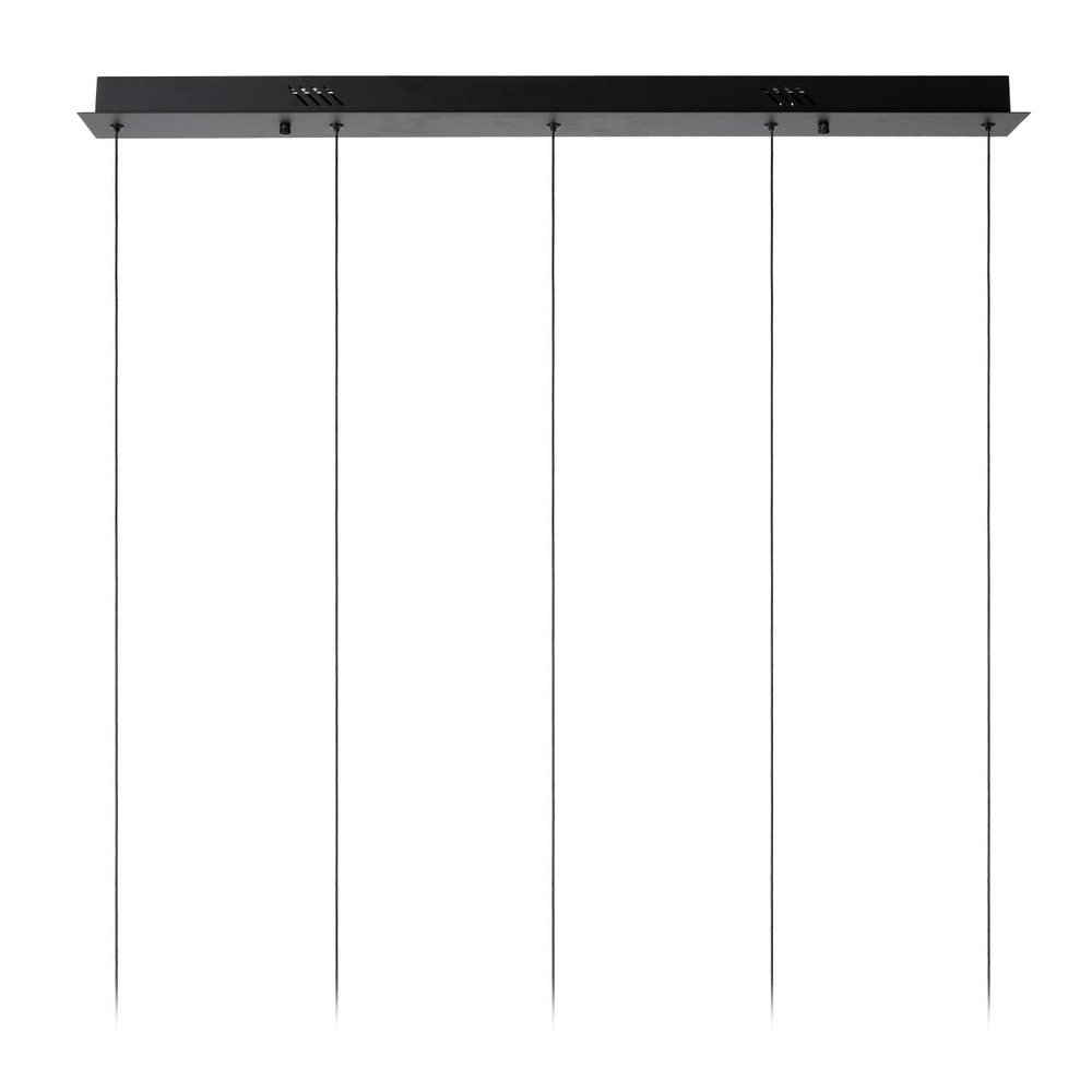 Design hanglamp Sentubal 5-lichts zwart Lucide 5411212134578