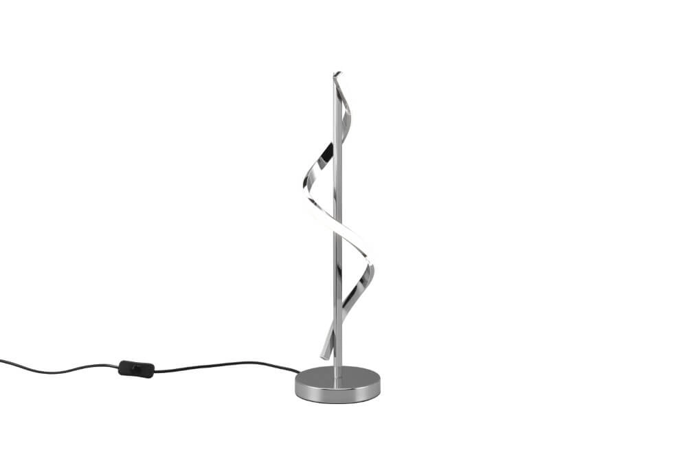 Tafellamp Isabel 56cm hoog chroom Trio 4017807561555