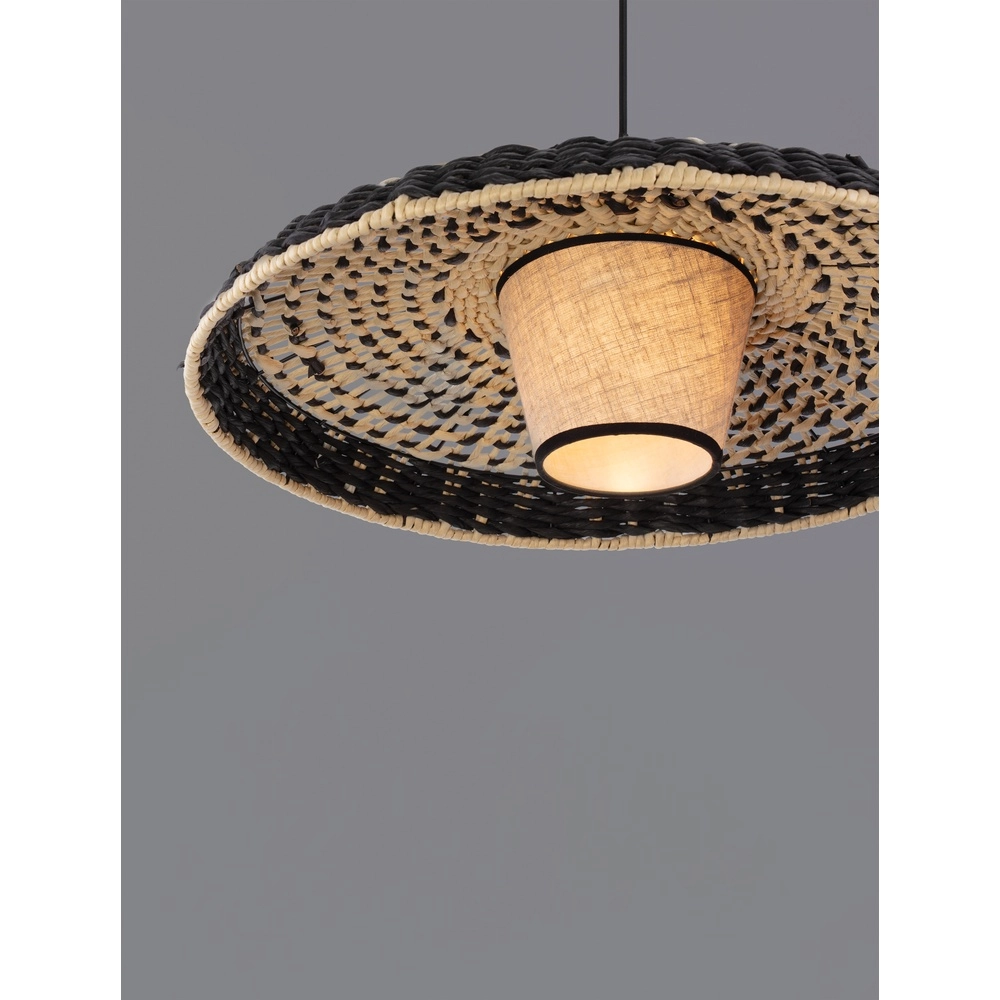 Hanglamp Capa zwart Lyora 5212017452924