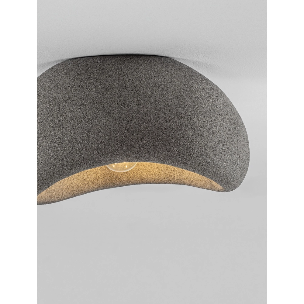 Natural ceiling lamp Aere grey 40cm Lyora 5212017476753