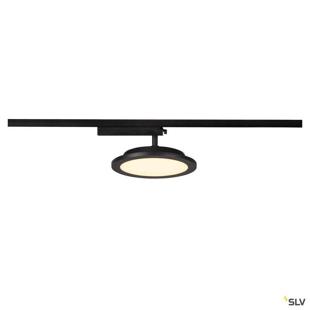 1-fase led paneel Panel Track rond zwart SLV 4024163250856
