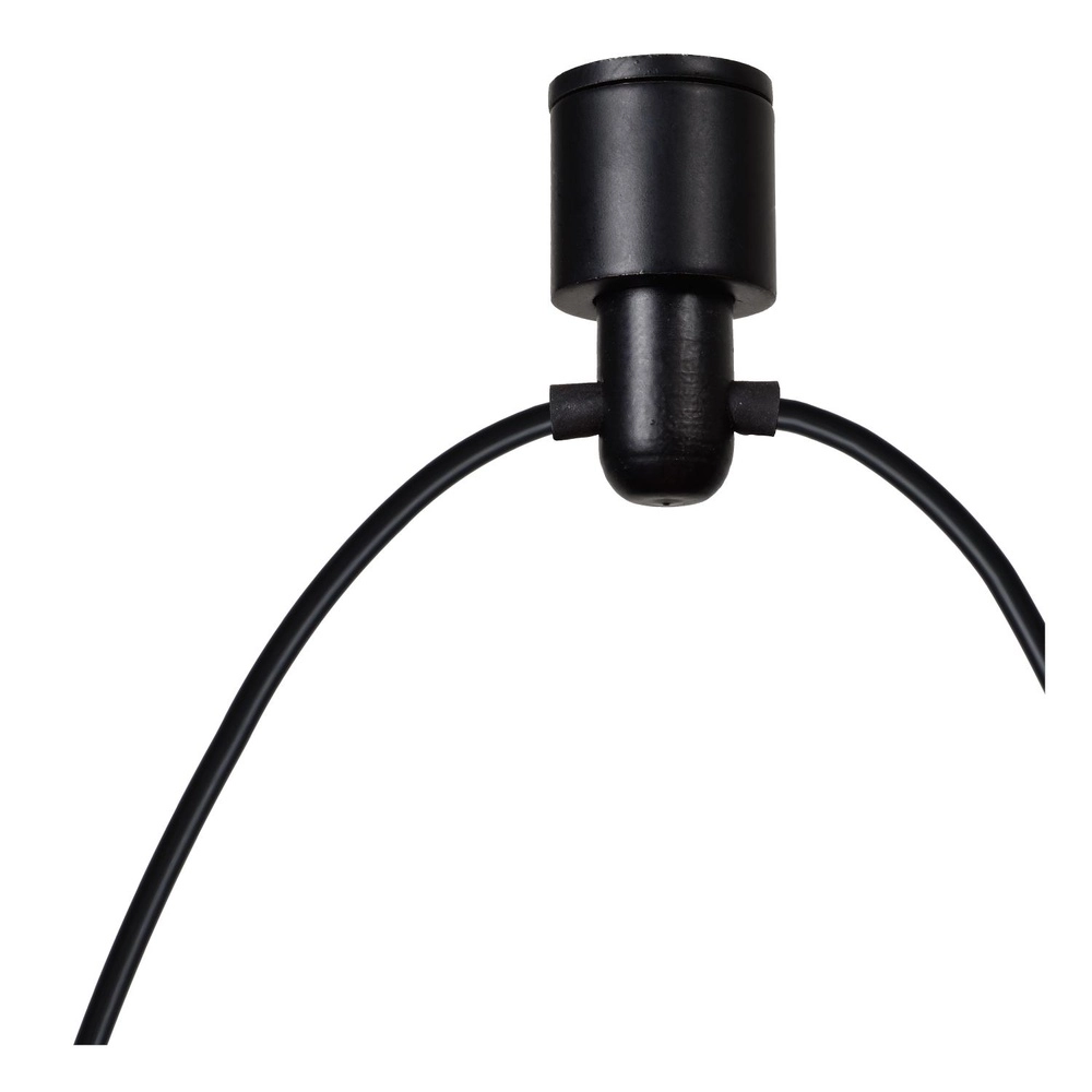 6-lichts hanglamp Lorenz design zwart Lucide 5411212740700