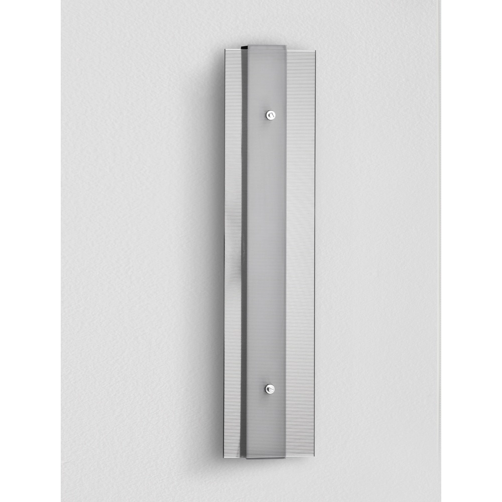 Design wandlamp Pauline zilver met glas Lyora 5212017445414