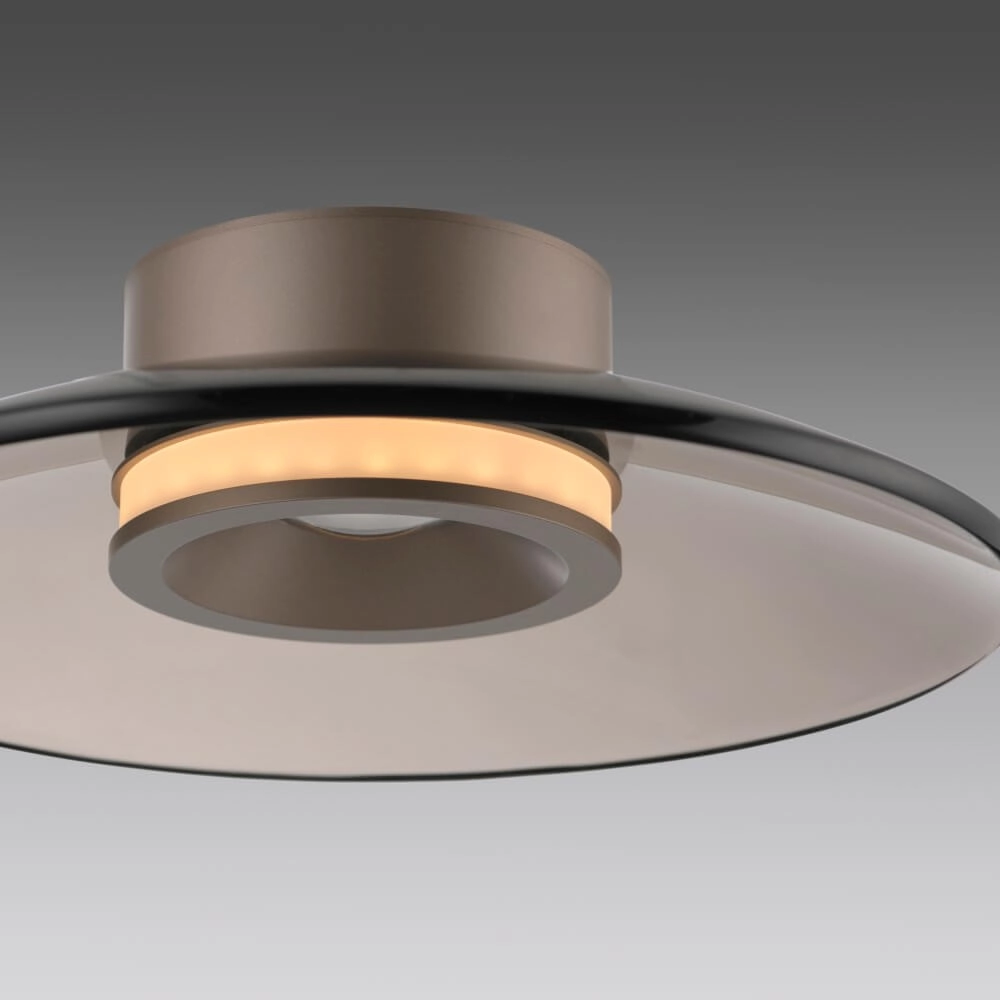Design plafondlamp Pure Moon brons Ø 32cm Paul Neuhaus 4012248382738