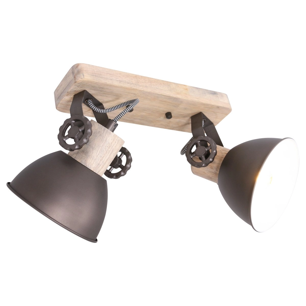 Plafondspot Gearwood 2-lichts