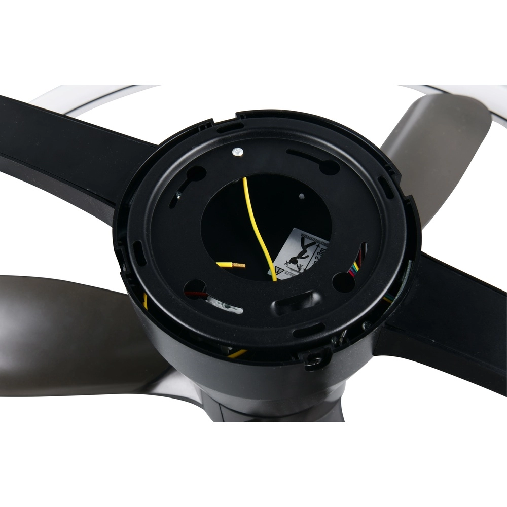 Smarthome ventilator Stockholm zwart Ø 73,5 Tuya Trio 4017807693133