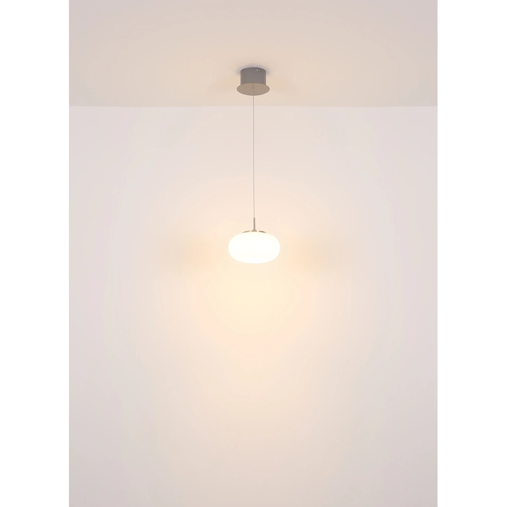 Design hanglamp Quintara enkel nikkel Globo 9007371465323