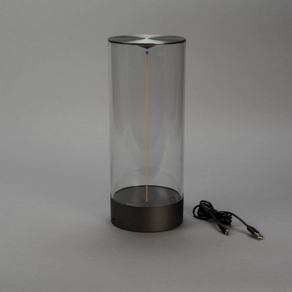 Oplaadbare lamp Edison L antraciet KonstSmide 7318307847376