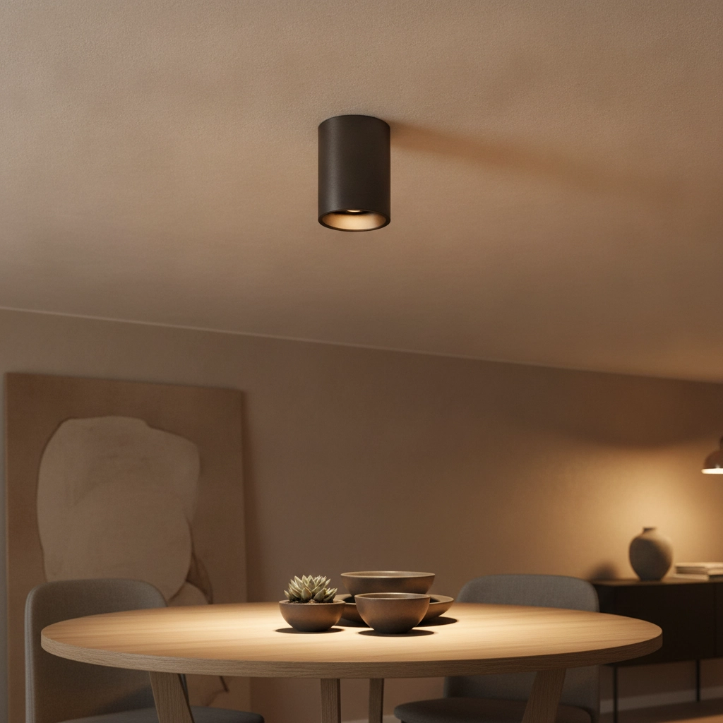 Plafondspot Moreno licht brons