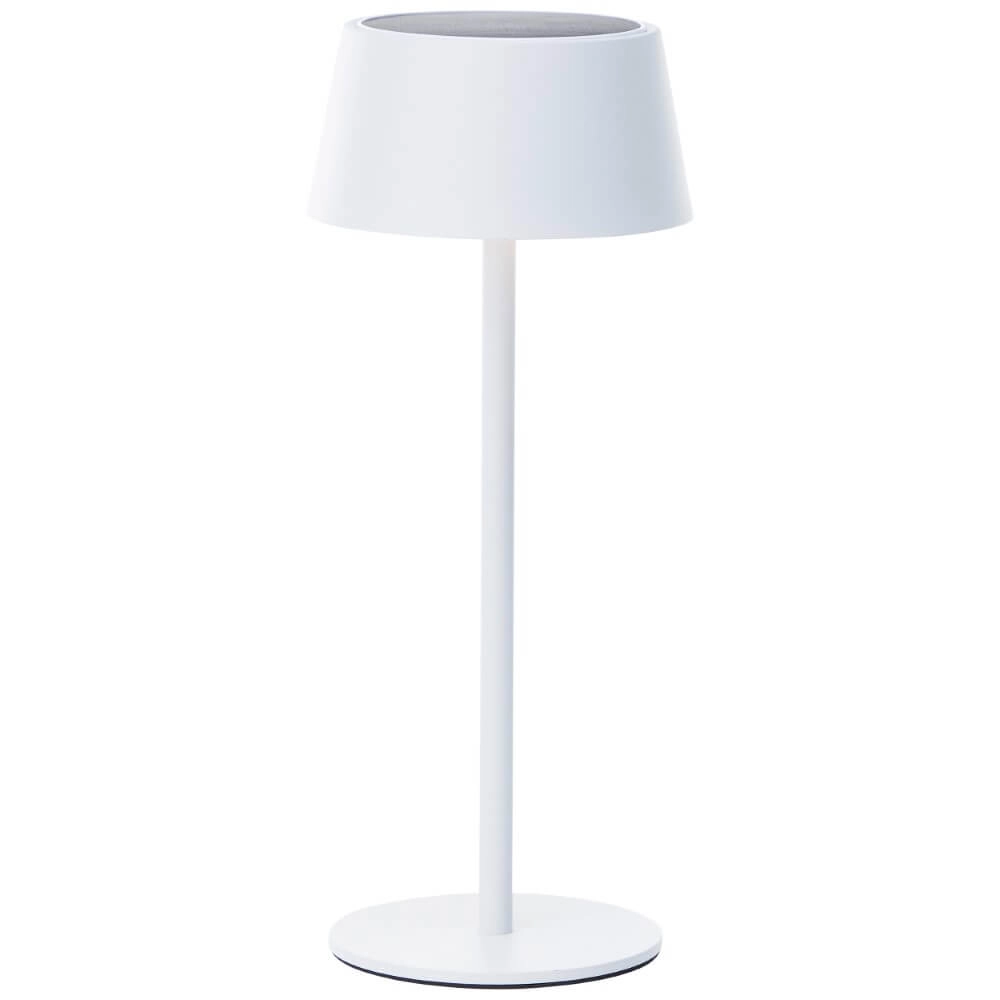 Witte design tafellamp Picco op batterij Brilliant 4004353437700