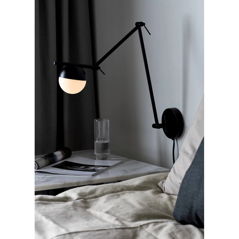Wandlamp design Contina zwart Nordlux 5704924001727