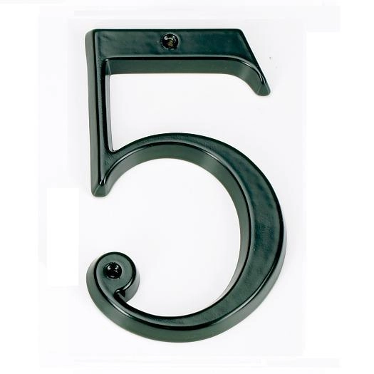 Huisnummer Address 5 zwart KS Verlichting 8714732585545