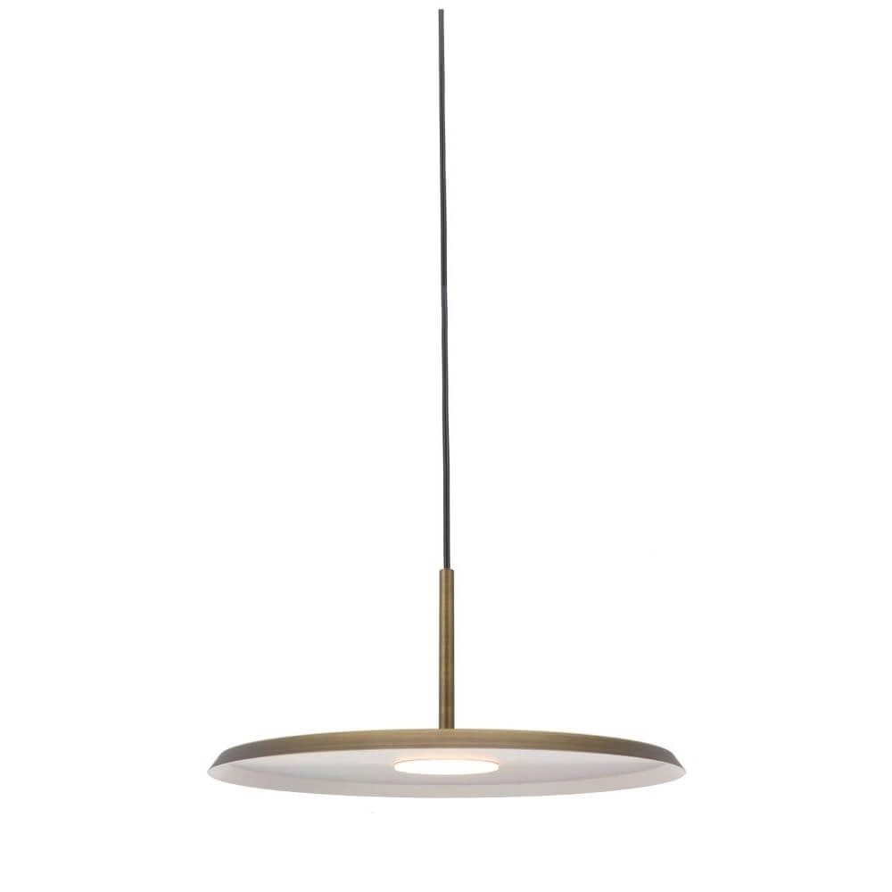 Moderne hanglamp Osorno brons Ø 35cm Moderne hanglamp Osorno brons Ø 35cm