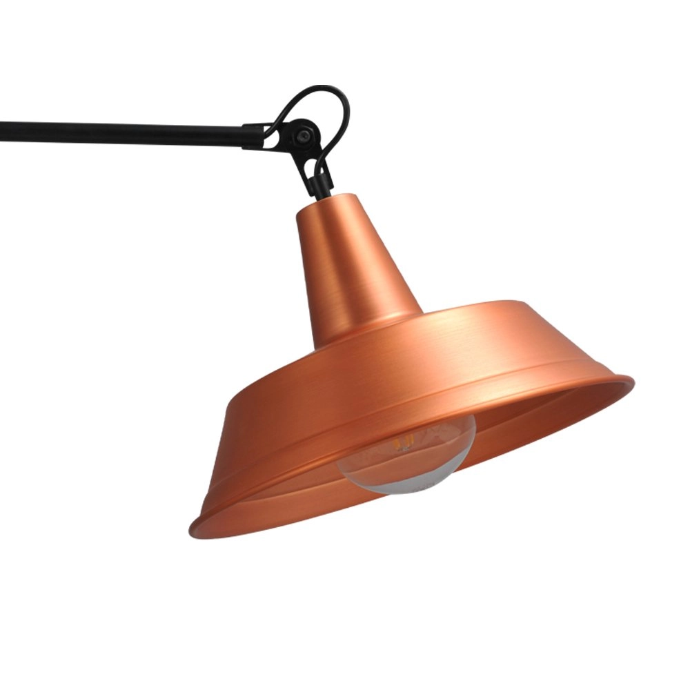 Roodkoperen wandleeslamp Industria Masterlight 8718121235929
