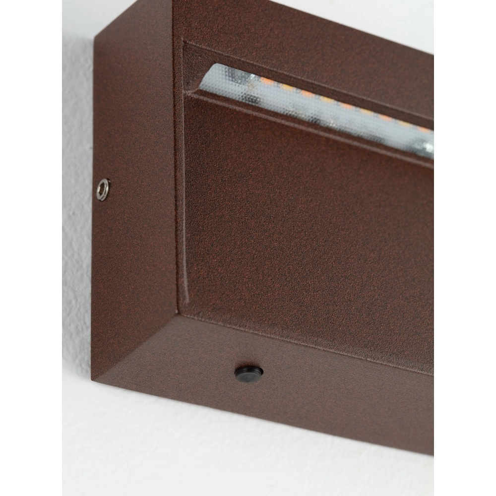 Roestbruine wandlamp Drat design Lyora 5212017497970
