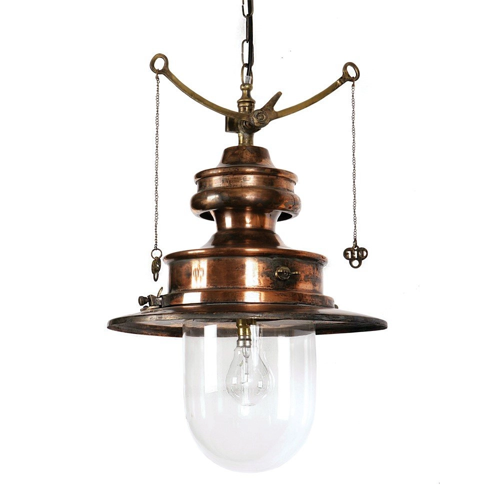 Antieke hanglamp Paddington Station M Antieke hanglamp Paddington Station M