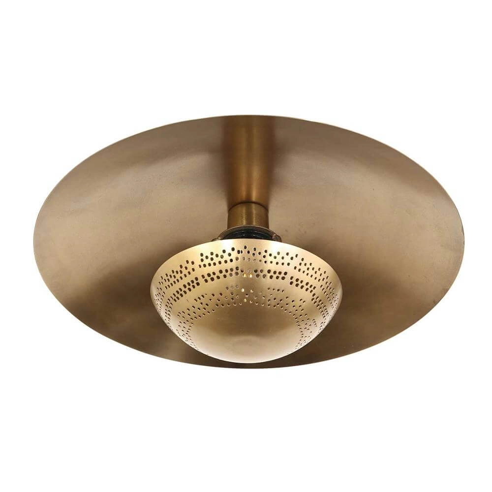Ronde plafondlamp Brass brons Ronde plafondlamp Brass brons