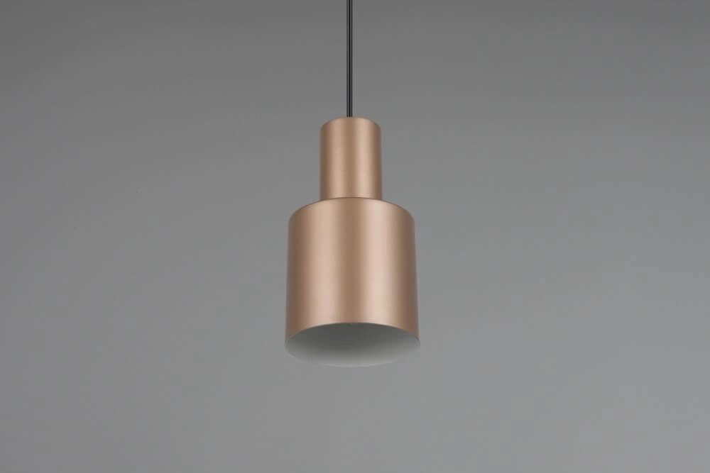 Roodkoperen pendel Agudo Ø 12cm Trio 4017807613797