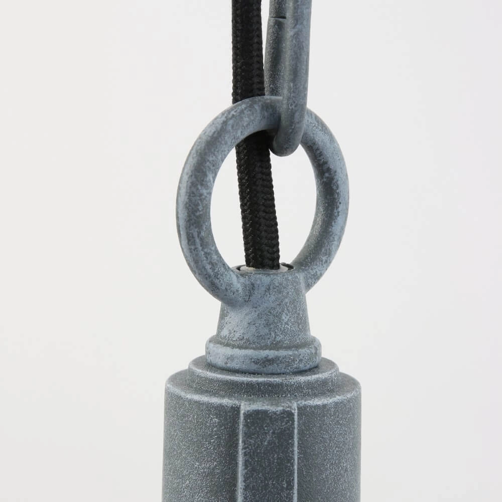 Landelijke hanglamp Mistral 17cm vintage grijs Steinhauer 8712746111842