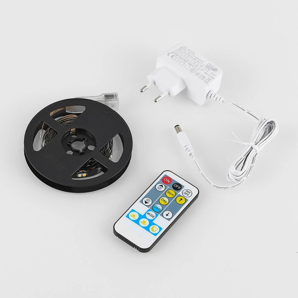 Zwarte ledstrip Gaming Chip Trio 4017807577358