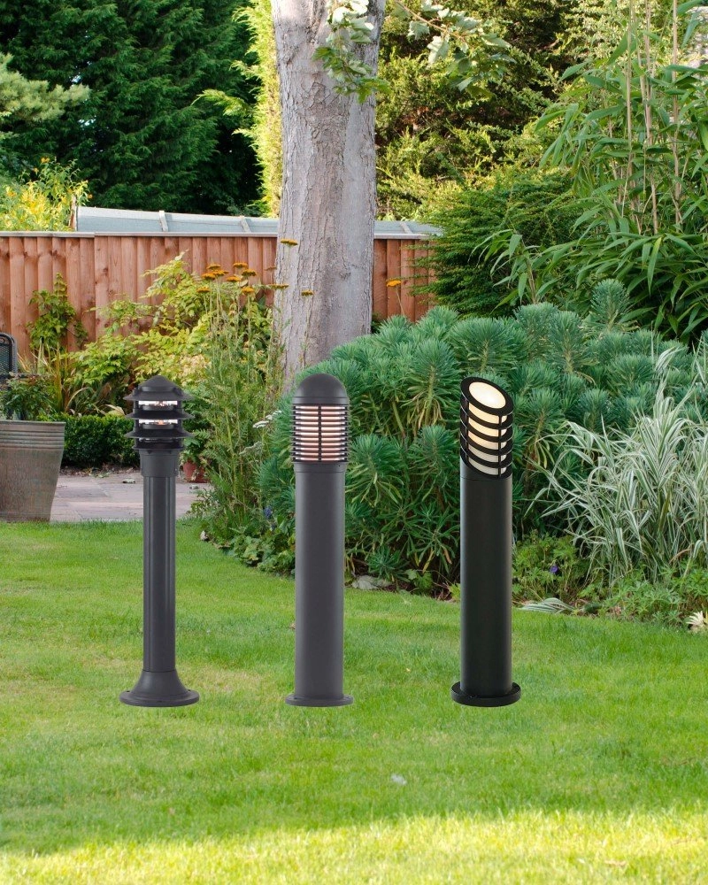 Staande tuinlamp Posts 73cm zwart Searchlight 5013874220363