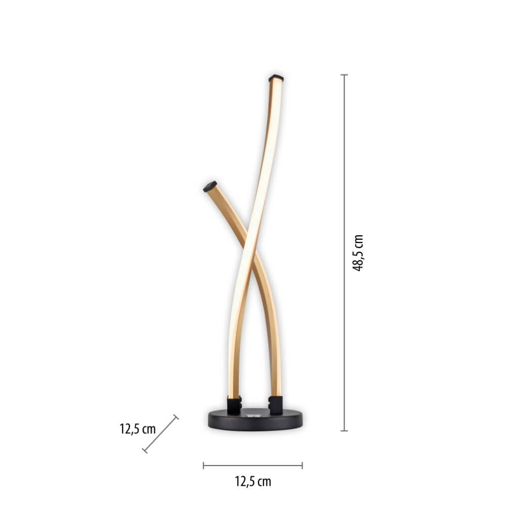 Design tafellamp Polina 48,5cm Paul Neuhaus 4012248371701