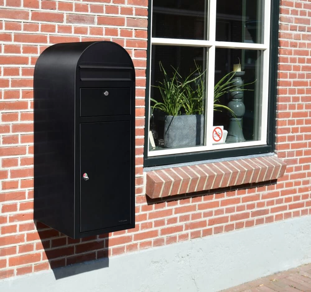 Brievenbus Cargo 9005 Struktuurzwart Bobi 6417237042262