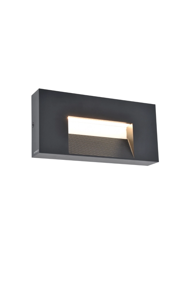 Design wandlamp Arteo grijs Lutec 6939412018232
